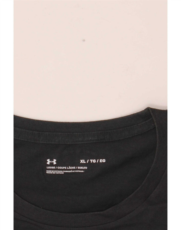 Under Armour Herre Grafisk T-Shirt Top XL Grå