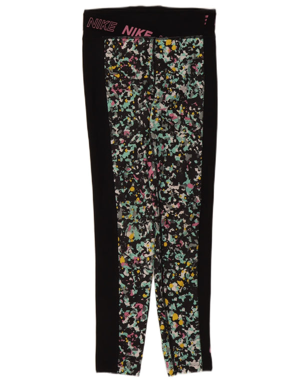 Nike piger grafiske leggings 12-13 år stor flerfarvet camouflage