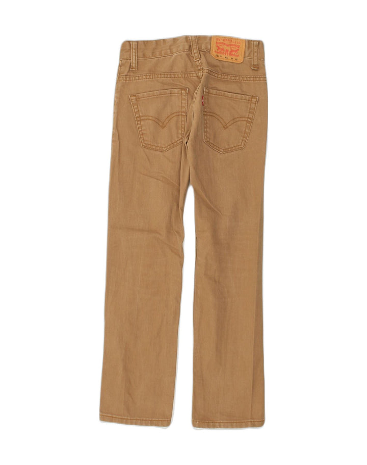 LEVI'S Girls 511 Slim Jeans 7-8 Years W24 L22 Brown Cotton | Vintage Levi's | Thrift | Second-Hand Levi's | Used Clothing | Messina Hembry 