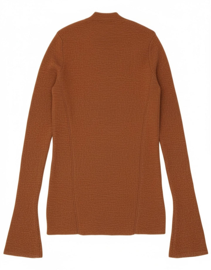Zara Dame sweater med rund hals DK 12 Medium Brun