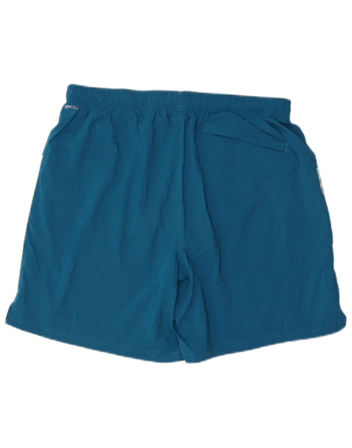 PUMA Sportshorts til mænd Large Blue Colourblock