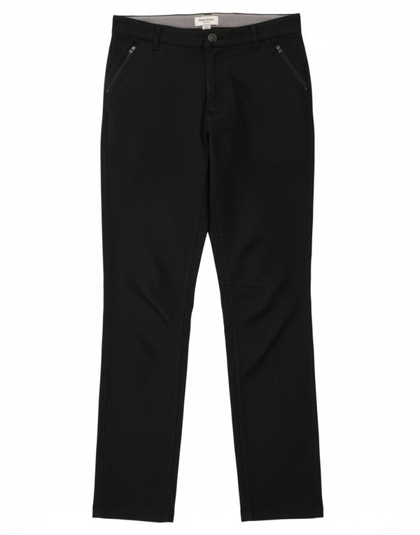 Mountain Warehouse Womens Slim Chino Trousers UK 10 Small W30 L30 Black