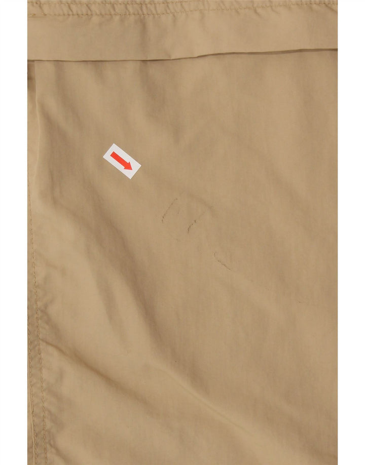 VINTAGE Mens Straight Cargo Trousers IT 50 Large W36 L31 Beige Polyamide Vintage Vintage and Second-Hand Vintage from Messina Hembry 
