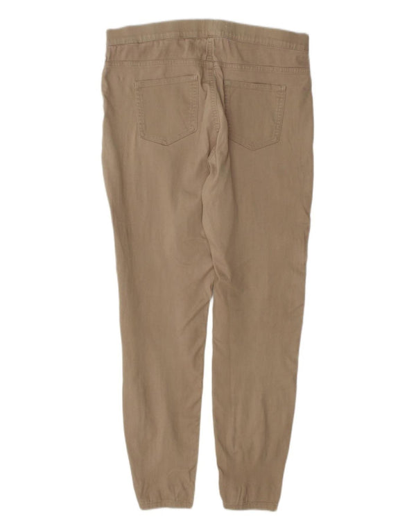 Marks & Spencer Dame Skinny Casual Bukser UK 16 Large W32 L29 Beige