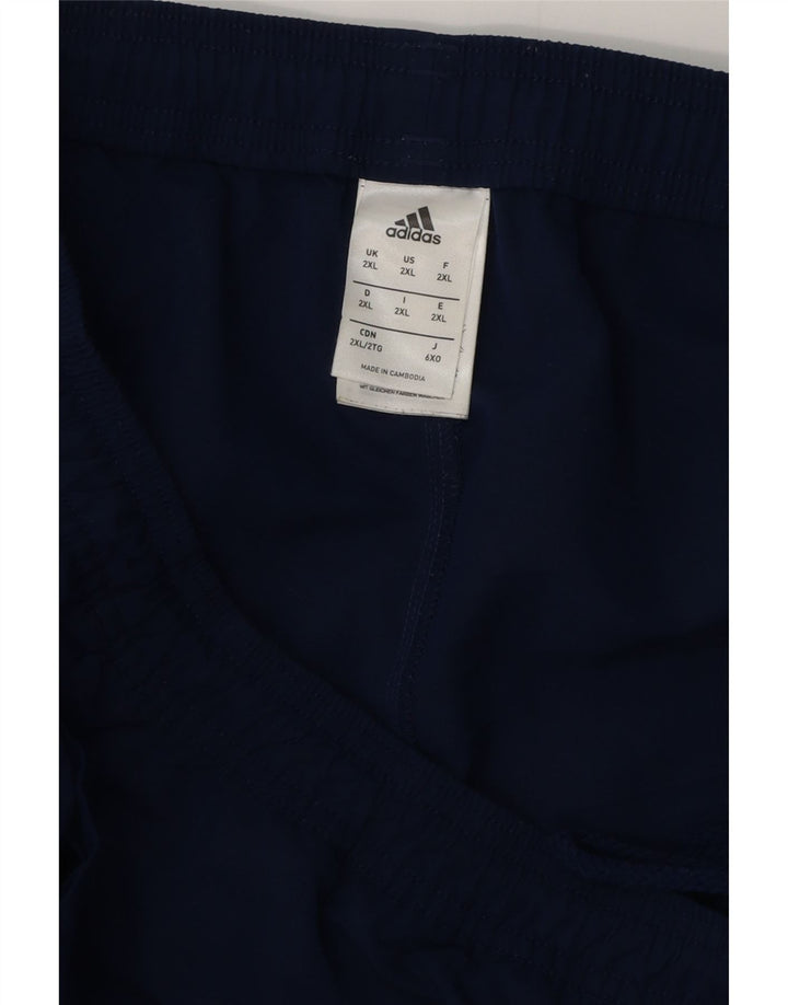 ADIDAS Sportshorts til mænd 2XL marineblå polyester