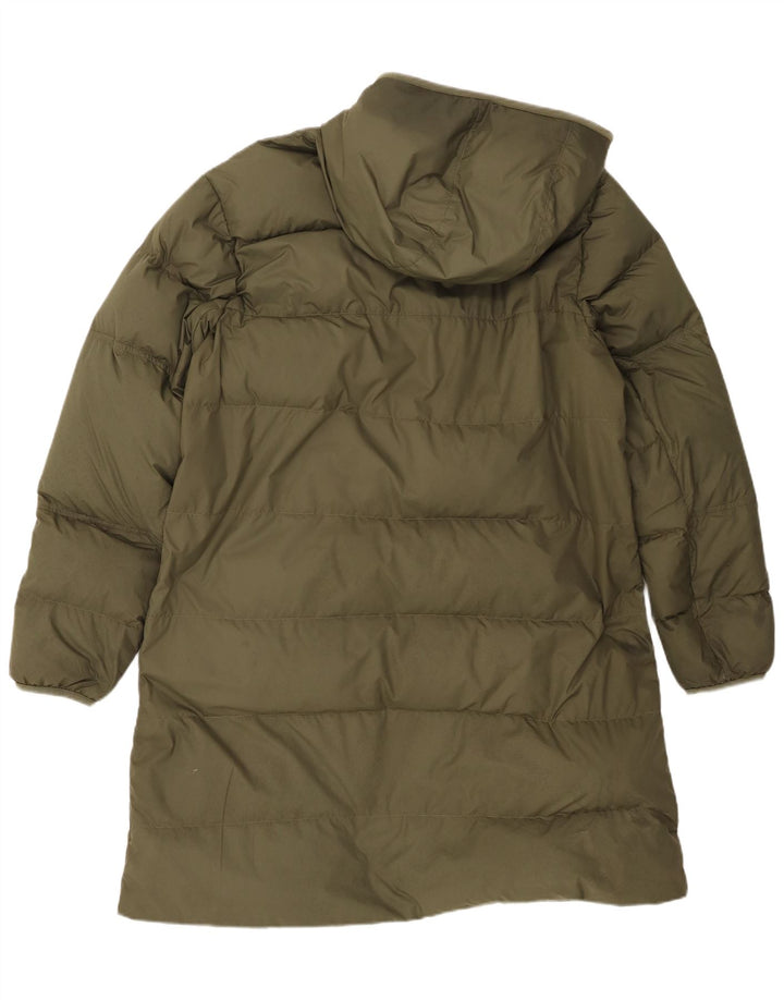 Nike Polstret frakke med hætte til mænd UK 40 Large Khaki Polyester