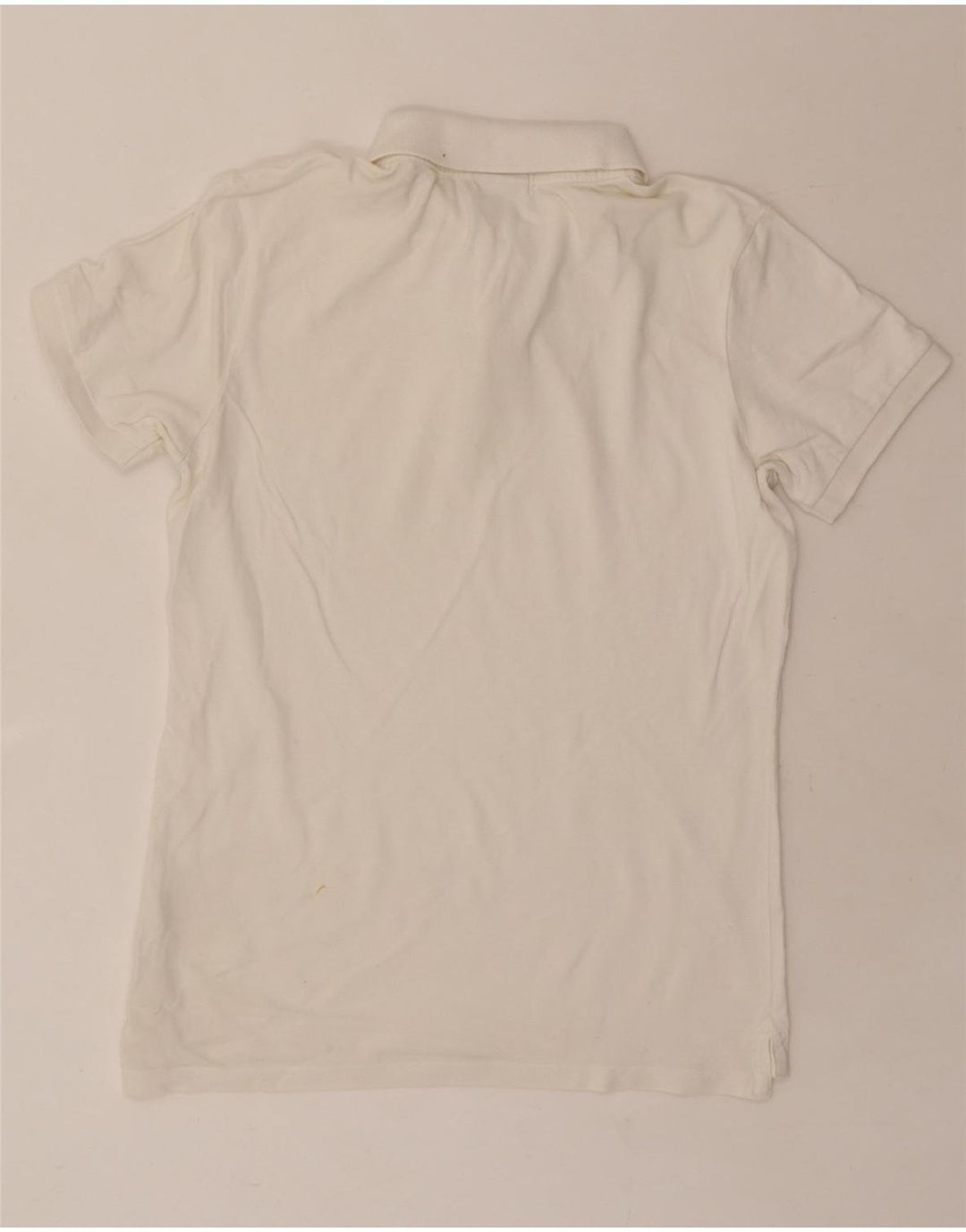 DIADORA Mens Polo Shirt Medium White Vintage Diadora and Second-Hand Diadora from Messina Hembry 