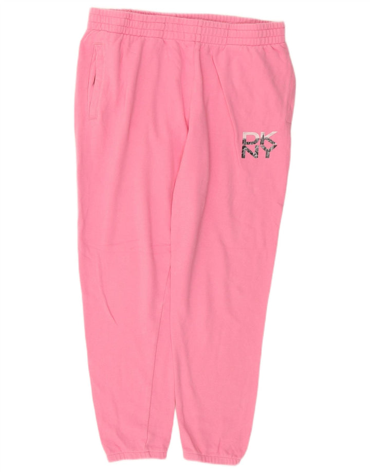 DKNY Træningsdragt til kvinder Joggers UK 12 Medium Pink Bomuld
