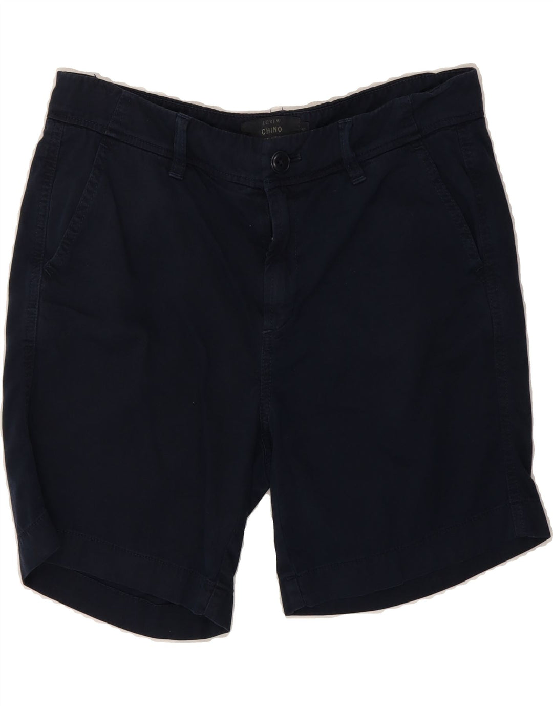 J. CREW Womens Chino Shorts US 6 Medium W32  Navy Blue Cotton Vintage J. Crew and Second-Hand J. Crew from Messina Hembry 