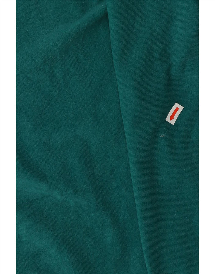 Diadora Herre Velour Træningsdragt Bukser UK 38 Medium Green Polyester