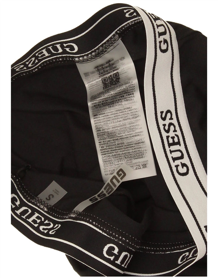Guess Womens Capri Leggings UK 10 Small Black Modal