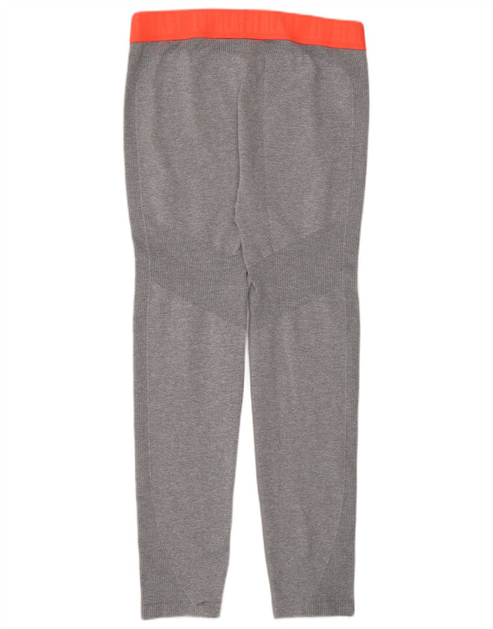 Everlast Graphic Leggings til kvinder UK 16 Large Grå Colourblock Polyamid