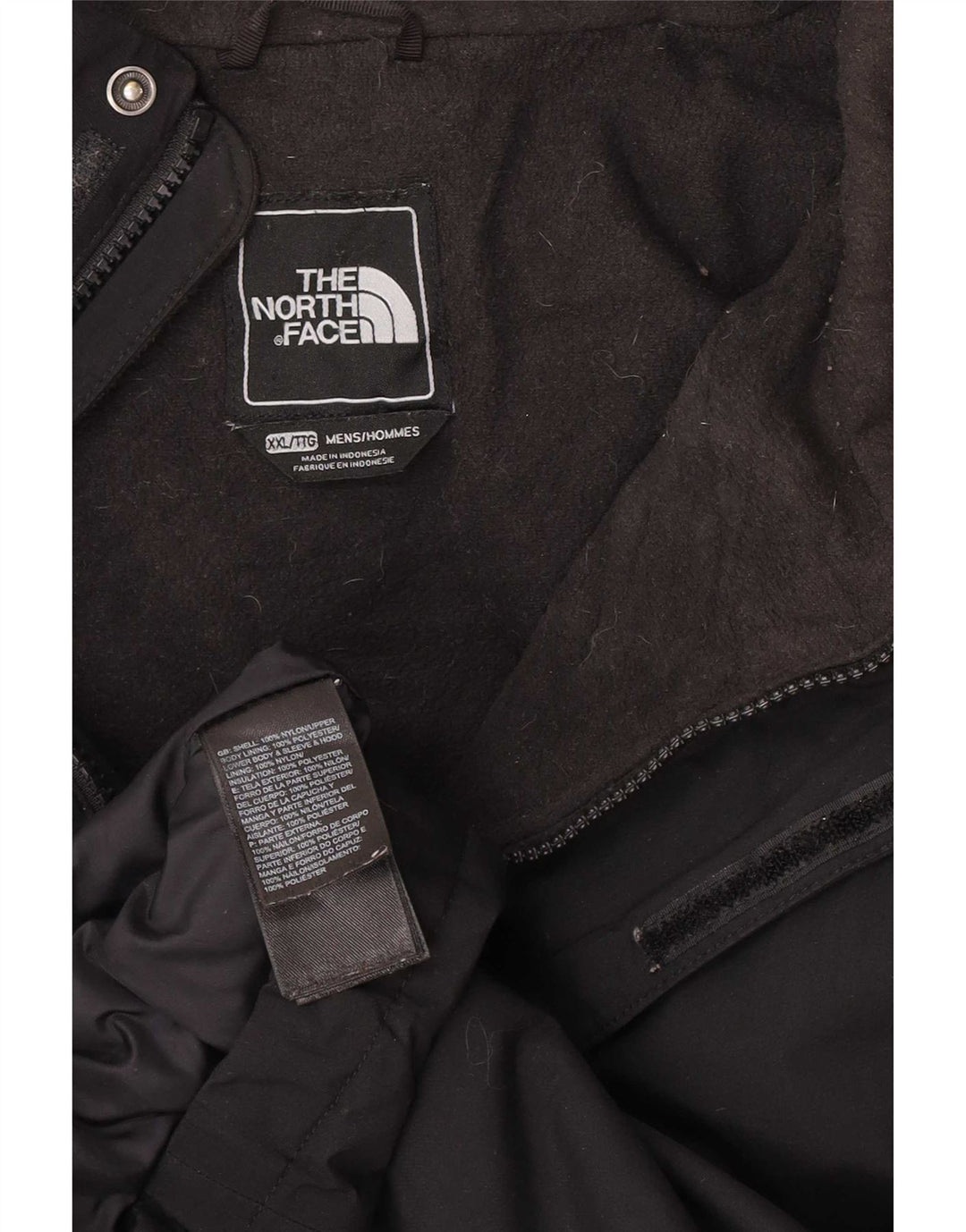 The North Face Herre Windbreaker Jacket UK 44 2XL Sort Nylon