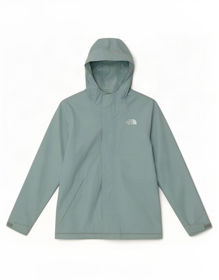 The North Face Regnjakke med hætte til piger 10-11 år Mellemblå polyester