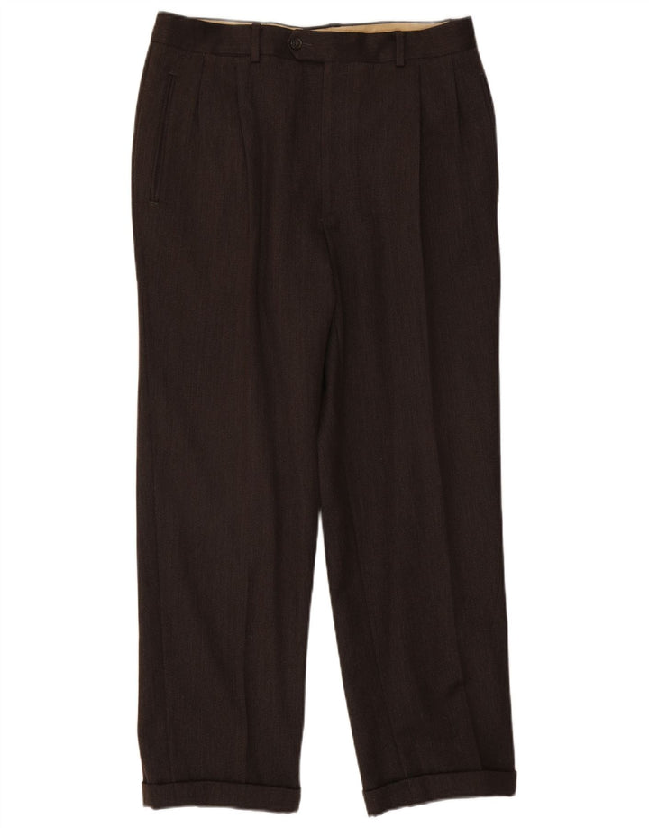 Vintage herre jakkesæt med jakkesæt W32 L28 Brun