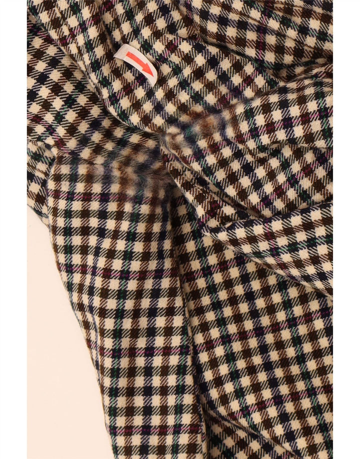 Brooksfield Mens 2 Button Blazer Jacket UK 38 Medium Multicoloured Gingham