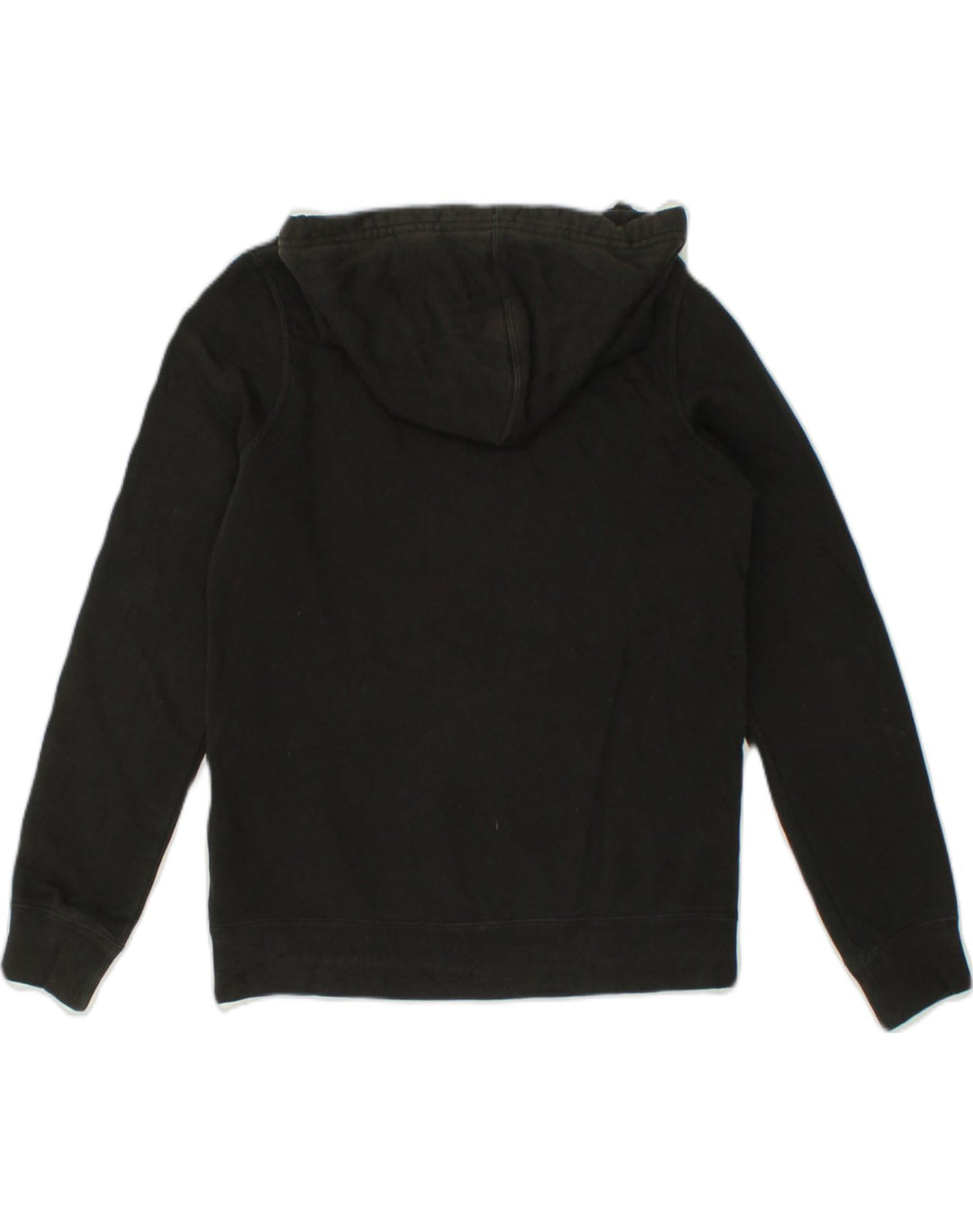 CONVERSE Womens Hoodie Jumper UK 6 XS Black Cotton | Vintage Converse | Thrift | Second-Hand Converse | Used Clothing | Messina Hembry 