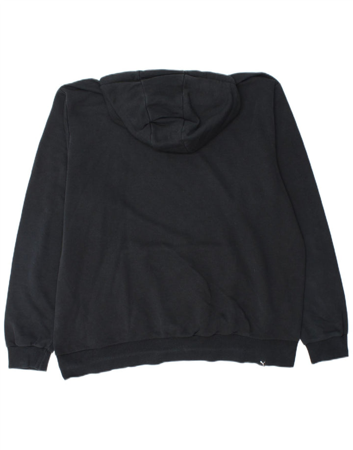 PUMA Grafisk hættetrøje til mænd XL sort bomuld