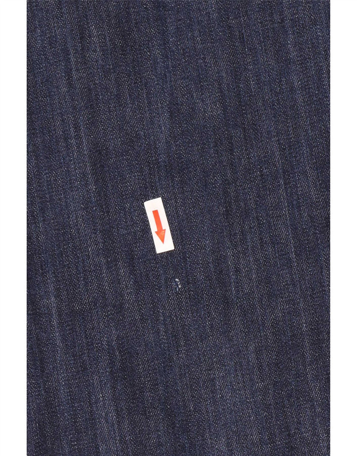 Levi's Herre 501 Straight Jeans W36 L30 Marineblå Bomuld
