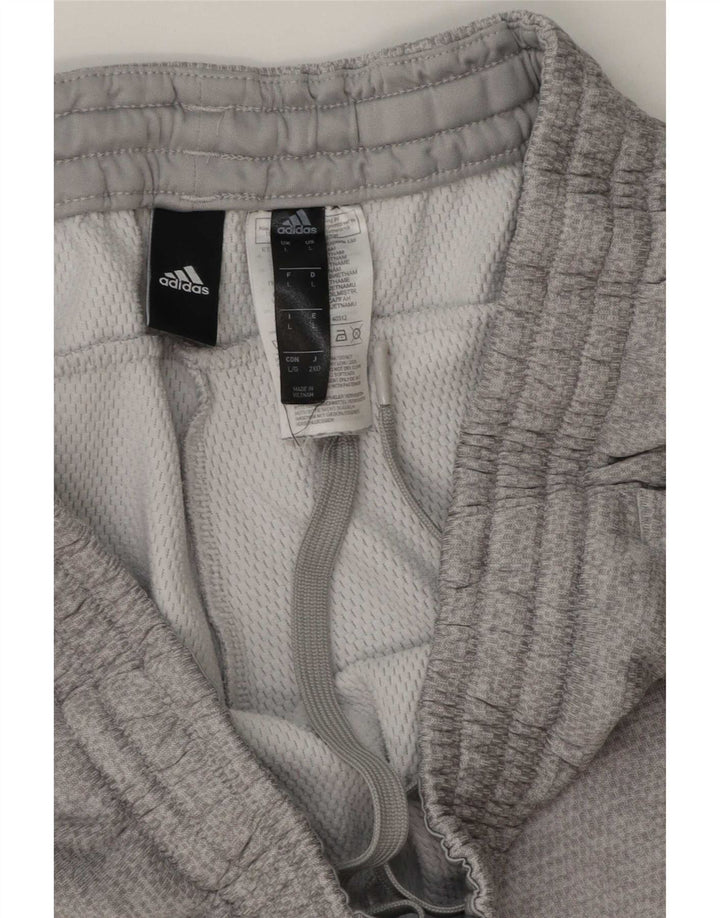 Adidas Træningsdragtsbukser til mænd Stor grå polyester