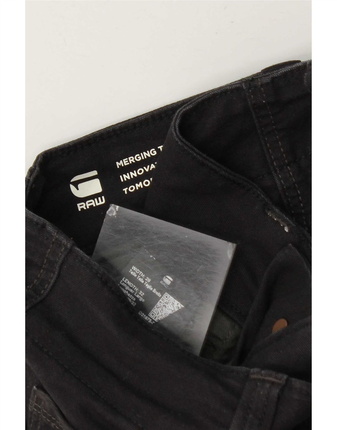 G-Star Herre Slim Cargo Bukser W29 L32 Sort Bomuld