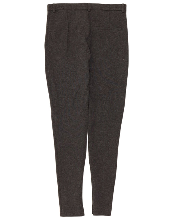 Zara Dame Trafaluc Skinny Cropped Trousers Små W26 L26 Grå