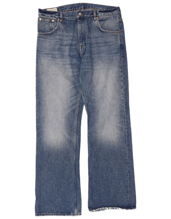 GANT Herre Bootcut Jeans W36 L34 Blå Bomuld