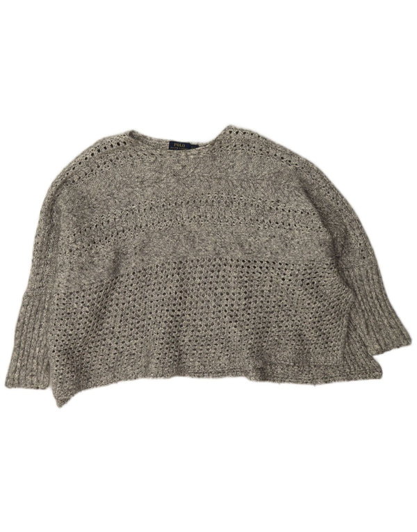 Polo Ralph Lauren Dame Se Through Boat Neck Jumper Sweater UK 16 Large G