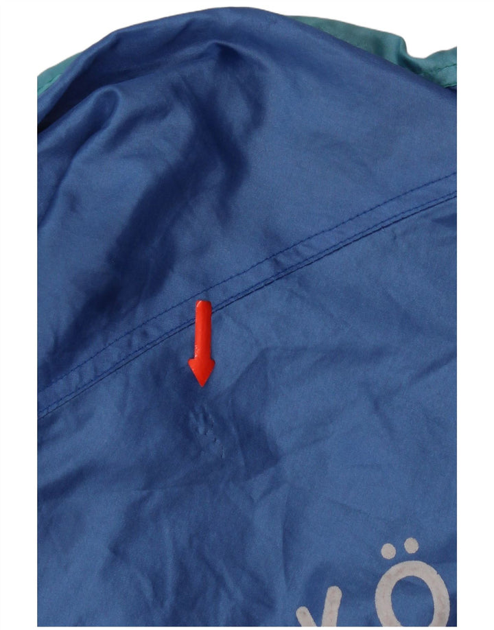 Erima Herre Grafisk Loose Fit træningsdragt Topjakke Medium Blue Colourblock