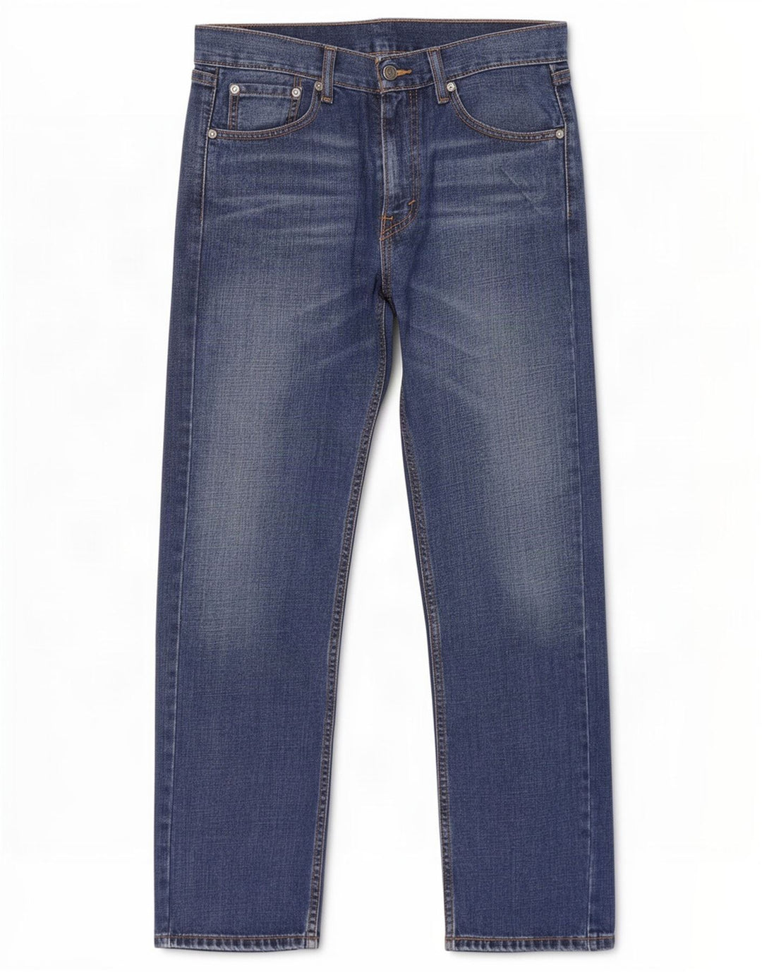 Levi's Herre 505 lige jeans W30 L32 blå bomuld