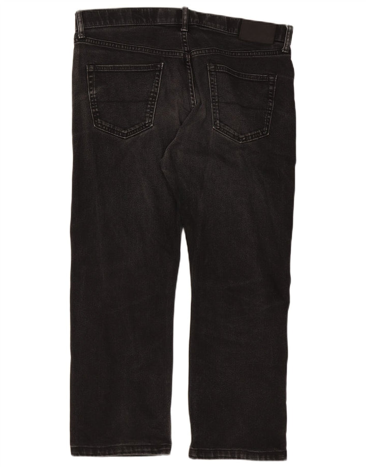 Marks & Spencer Straight Jeans til mænd W36 L27 sort bomuld