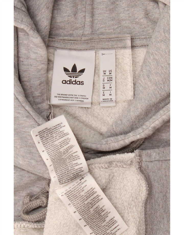 Adidas Herre hættetrøje Jumper Medium Grey Flecked Bomuld