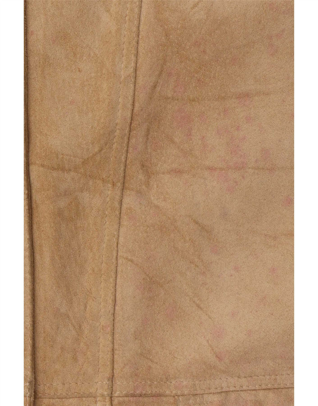 Michel Dame Oversized Ruskindsjakke IT 44 Medium Beige Læder