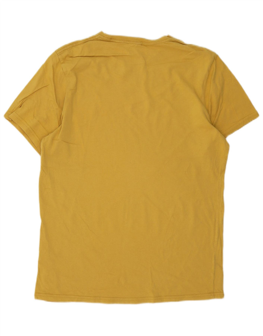 Jack Wills Herre Classic Fit T-Shirt Top Medium Gul Bomuld