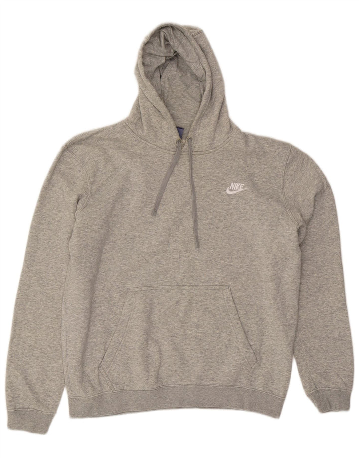 Nike Herre hættetrøje Jumper Medium Grey Bomuld