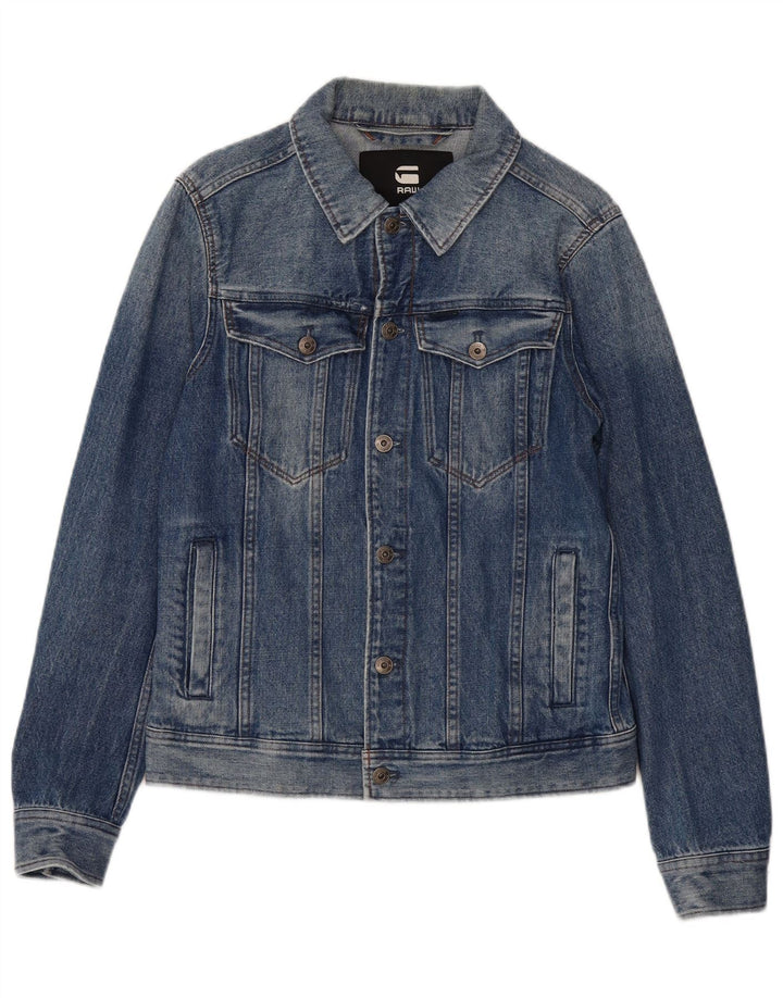 G-Star Herre denimjakke UK 36 Small Blue