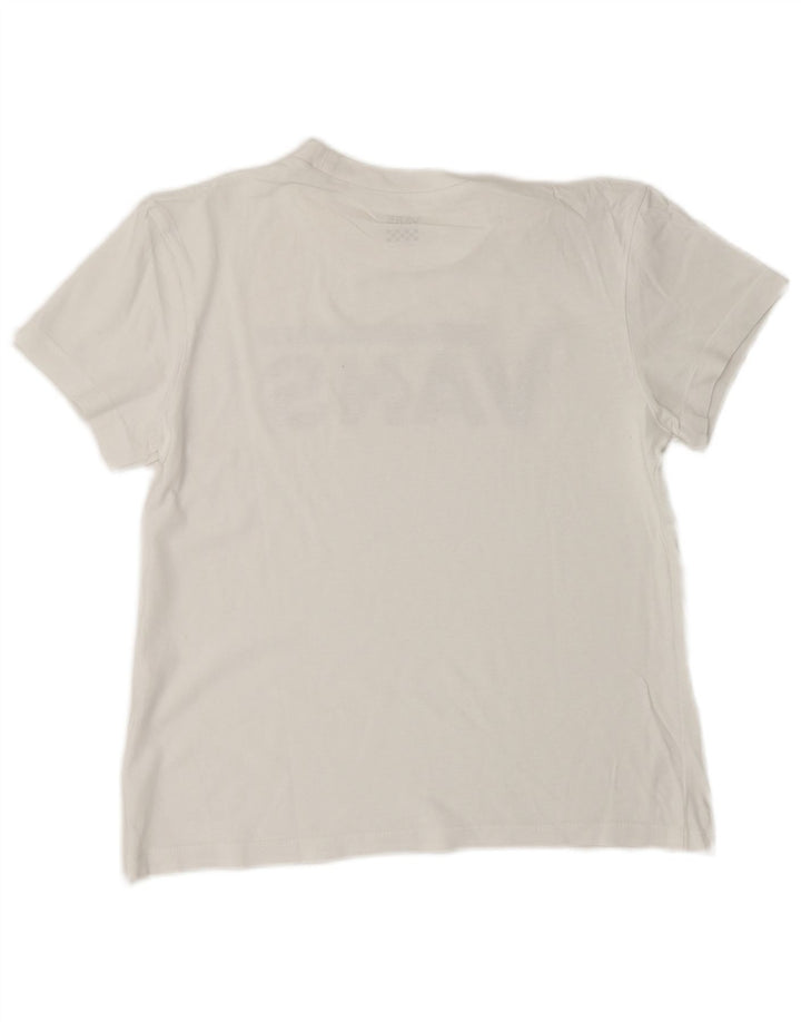 VANS Grafisk T-shirt top til kvinder DK 6 XS Hvid