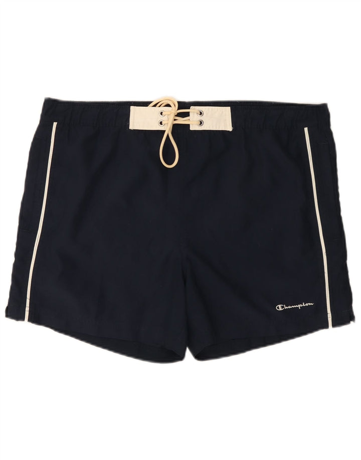 Champion Badeshorts til mænd store marineblå polyester