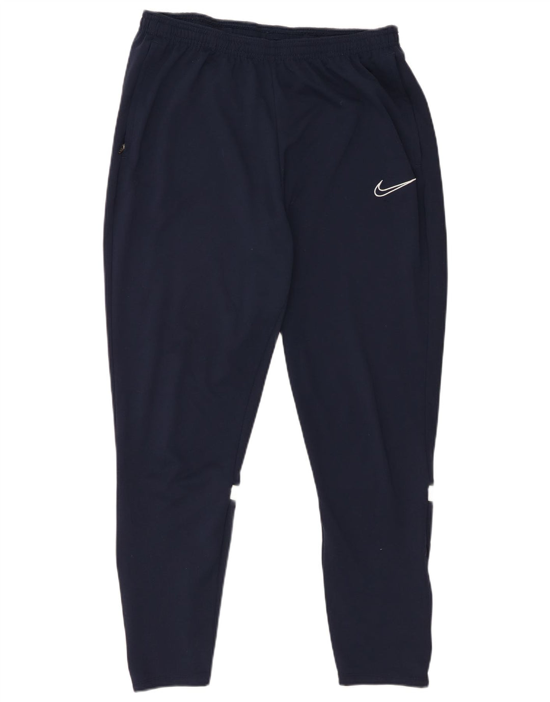 Nike Herre Dri Fit træningsdragt Bukser Large Navy Blue Polyester