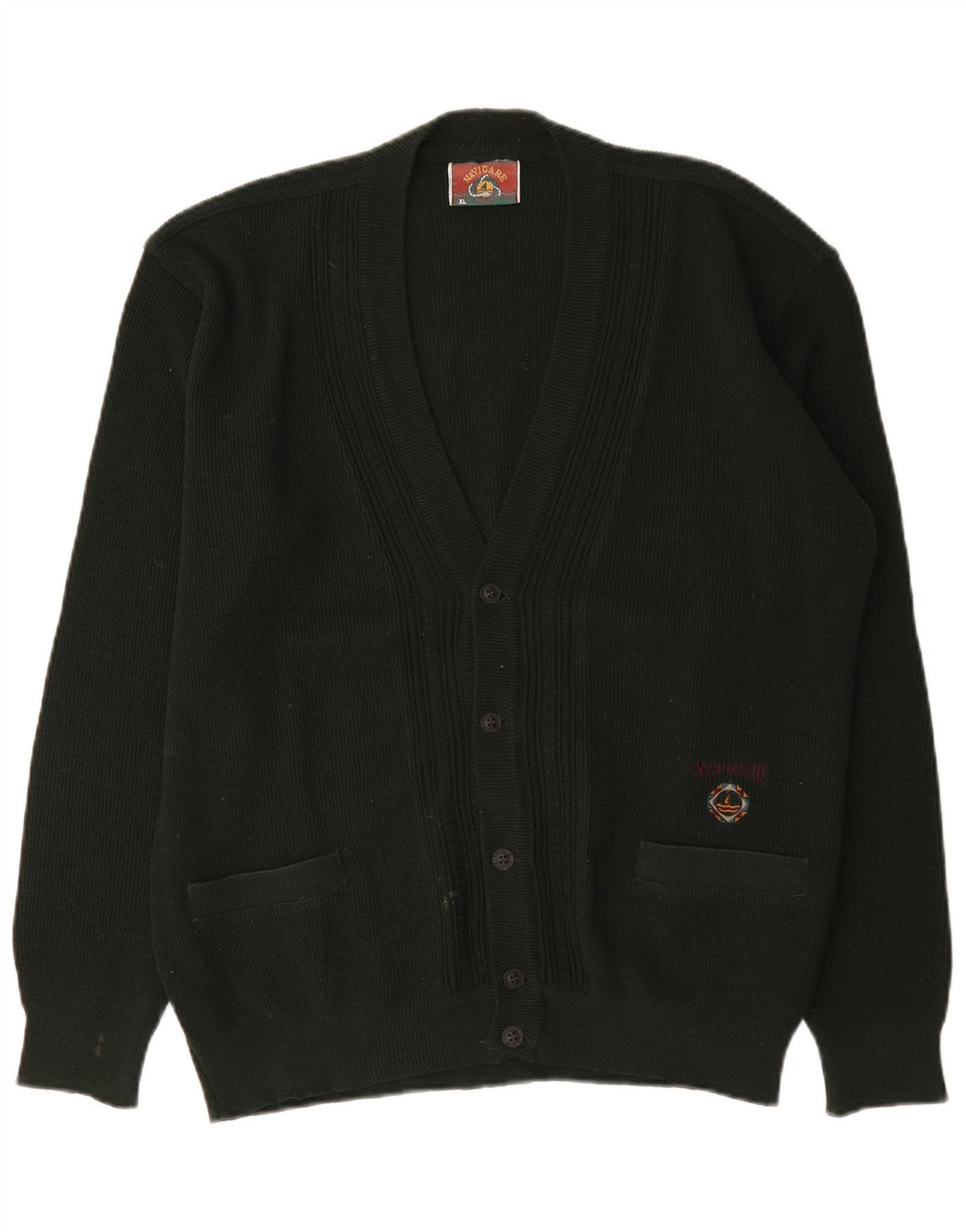 Navigare Herre Cardigan Sweater XL Grøn