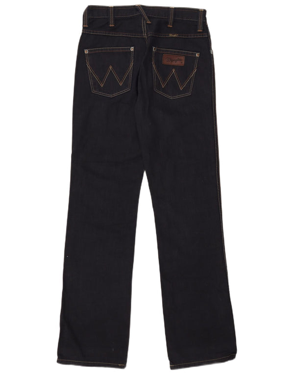 Wrangler Herre Alaska Straight Jeans W31 L34 Marineblå Bomuld