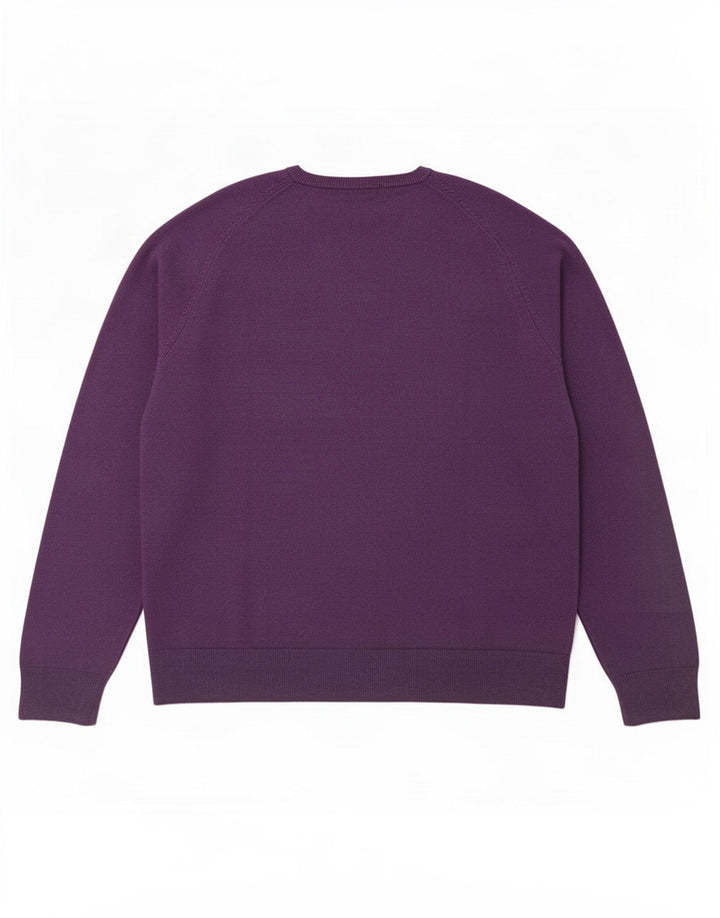 Marks & Spencer Herre Blue Harbor V-hals sweater Medium Lilla