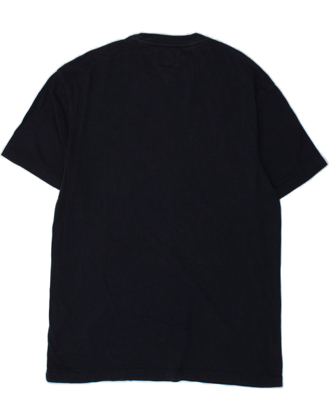 TOMMY HILFIGER Mens T-Shirt Top Small Navy Blue Cotton Vintage Tommy Hilfiger and Second-Hand Tommy Hilfiger from Messina Hembry 