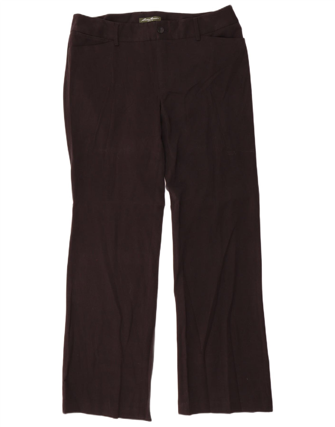 EDDIE BAUER Dame Blakely Fit Suit Bukser US 14 XL W36 L34 Sort