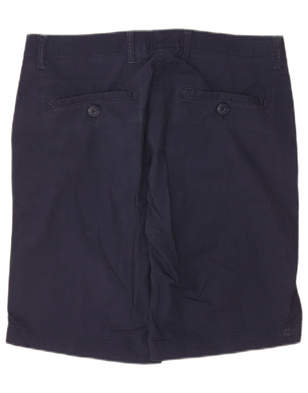 CHAMPION Herre Chino Shorts IT 50 Large W36 Marineblå Bomuld