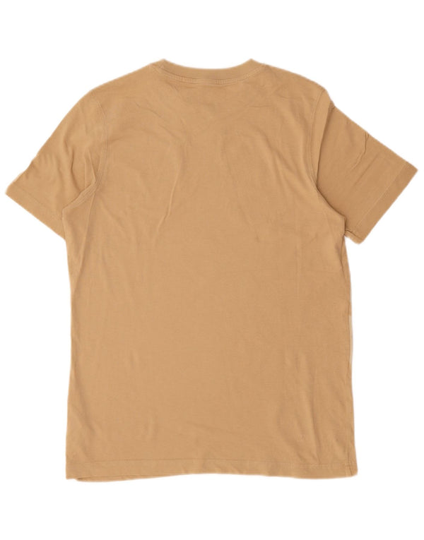 Puma Herre Grafisk T-Shirt Top Lille Beige Bomuld