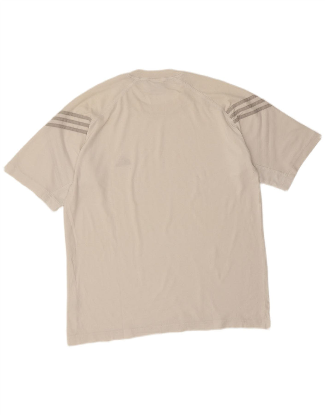 Adidas T-shirt top til mænd, stor hvid