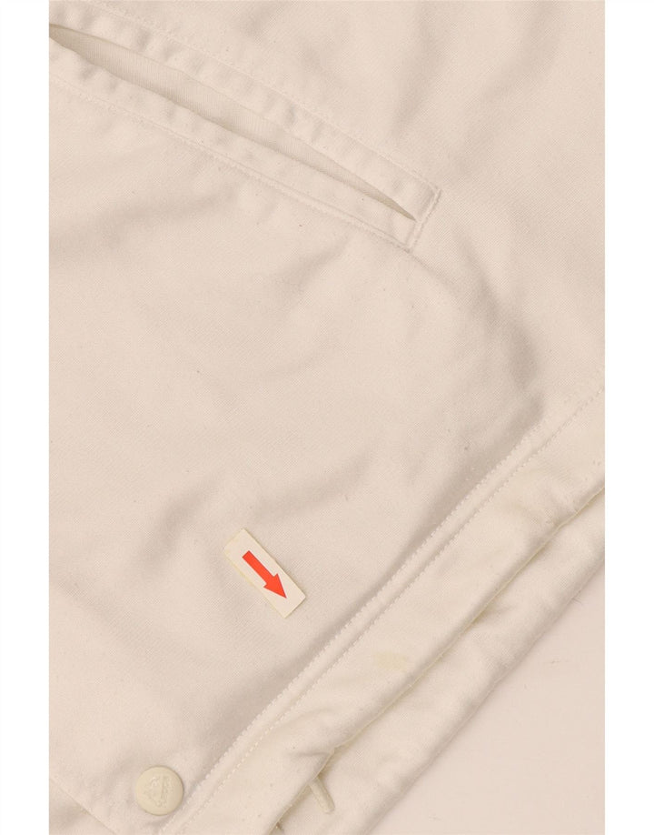 KAPPA Herre grafisk træningsdragt Topjakke Medium White Colourblock Polyester