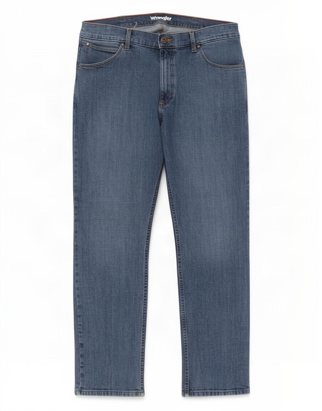 Wrangler Slim Jeans til mænd W36 L32 blå bomuld