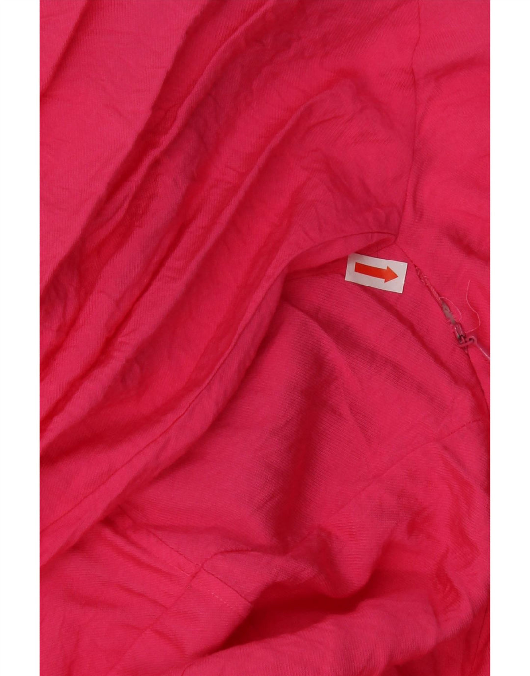 Zara Dame A-Line Kjole UK 14 Large Pink Viscose